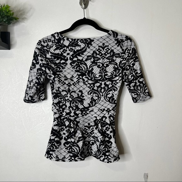 Anthropologie Postmark Leia Peplum Top Size XS - Picture 2 of 6